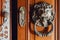 Luxury metal lion shaped door knocker