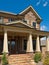 Luxury Model Home Column Exterior entrance