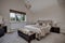 Luxury modern furnished master bedroom