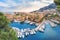 Luxury Monaco-Ville harbour of Monaco, Cote d`Azur