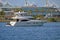 Luxury Motor Yacht Passing ByPort Miami Cruise Ship Terminals