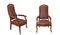 Luxury old and vintage wooden armchairs