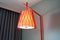 luxury orange lamp in the room, interior design