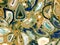Luxury ornament in Eastern style. Natural Pattern. Style incorporates the swirls of marble or the ripples of agate for background.