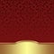 Luxury ornamental Background with golden Border
