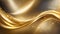 Luxury pearlescent abstract blurred background with gold sparkles and highlights