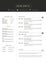 Luxury personal vector resume - cv