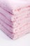 Luxury pink towels