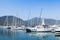 Luxury pleasure motor boats and sailing yachts