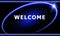 luxury and realistic elegant welcome blue background