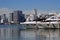 Luxury Recreational Boats Moored at a Key Biscayne Marina