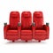 Luxury Red Cinema Chairs