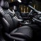 Luxury Redefined in this Modern Black Leather Car Interior