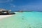 Luxury resort in the Indian Ocean