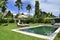 Luxury retreat spa and villa swimming pool