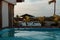 Luxury rooftop pool in exclusive location in the Caribbeans