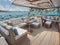 Luxury sailing yacht interior design