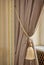 Luxury silk curtain and tassel