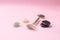 Luxury skincare korean beauty products . jade stone face roll massager - Facial roller massaging therapy.Anti-aging treatment and