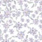 Luxury soft purple background vector. Floral pattern, Pink fantasy leaf plant line arts, Vector illustration