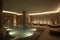 Luxury Spa Swimming Pool, Luxury Hotel Relaxation Concept, Massage Salon, Spa Interior