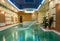 Luxury swimming pool