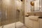 Luxury tiled shower room