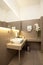 Luxury toilet interior