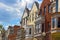 Luxury townhouses of Washington DC, USA.