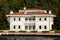 Luxury and traditional mansion white by the sea in the Bosphorus, Turkey Istanbul June 22 2019