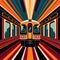 Luxury train railway travel, elegant retro vintage art deco illustration