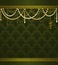 Luxury Vintage tapestry background.