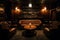 Luxury whiskey bar. Place for resting. Generative AI