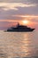 Luxury Yacht Carribean Sunset