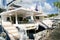 Luxury Yachts moored at Marigot Bay Resort and Marina in Saint Lucia