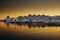 Luxury yachts and motor boats moored in Puerto Banus marina in Marbella, Spain