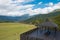 Luye Highland hot air balloon area. a famous tourist spot in Luye Township, Taitung County, Taiwan