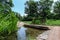 Luzanky Park in Brno, Czech Republic