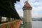 Luzern wooden bridge