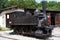 Luzna, Czech Republic - July 2, 2022 - The Railway museum Czech Railways in Luzna close Rakovnik - steam locomotives series 310