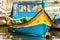 Luzzu boat, Marsaxlokk harbor, Malta