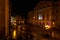 Lviv city view, Market square, panorama of historical city center,
