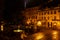 Lviv city view, Market square, panorama of historical city center, vacation