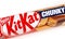LVIV, UKRAINE - February 24, 2021: Kitkat chunky delicious and popular chocolate