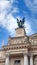 LVIV, UKRAINE - Jule 16, 2018: Lviv theatre of opera and ballet exterior. The central sculpture is Victory, left one is