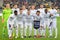 LVIV, UKRAINE - OCT 20: The general team photo football players