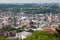 Lvov city from height