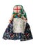 Lyalka motanka handmade. Ukrainian national doll amulet, silt patches and threads are made without a needle. Symbol of