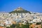 Lycabettus hill at Athens, Greece