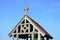 Lych gate with cross